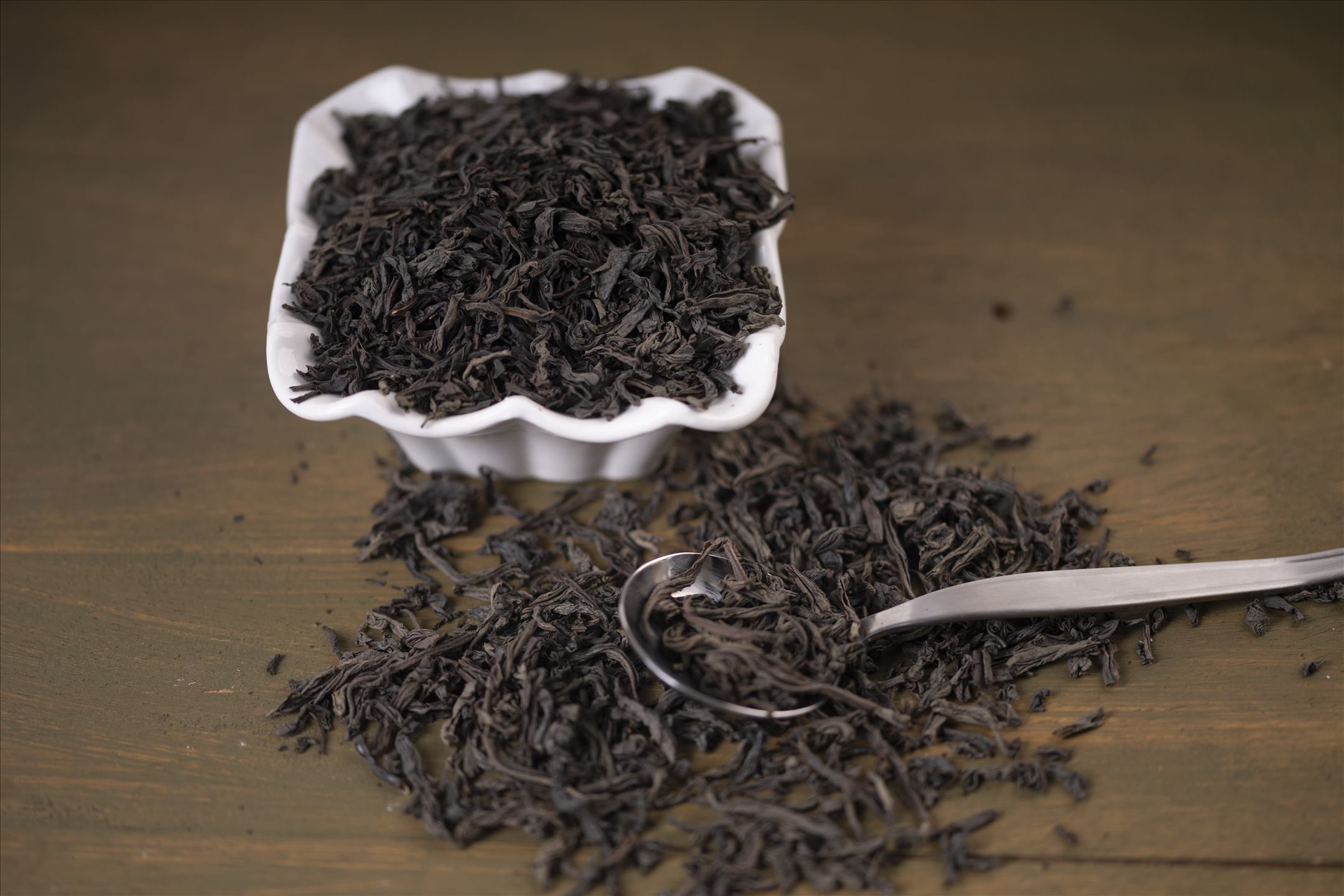 Assortment of tea cups